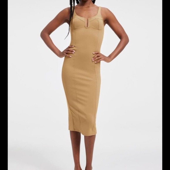 Good American Corset Midi Dress - Picture 1 of 4